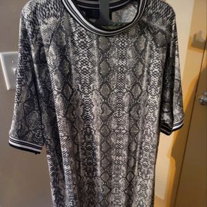 DressedinLALA Snakeskin Ozzy Dress